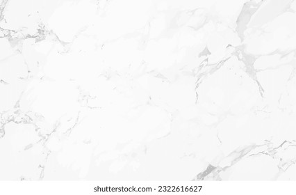 White marble texture background vector or fashion marbling illustration