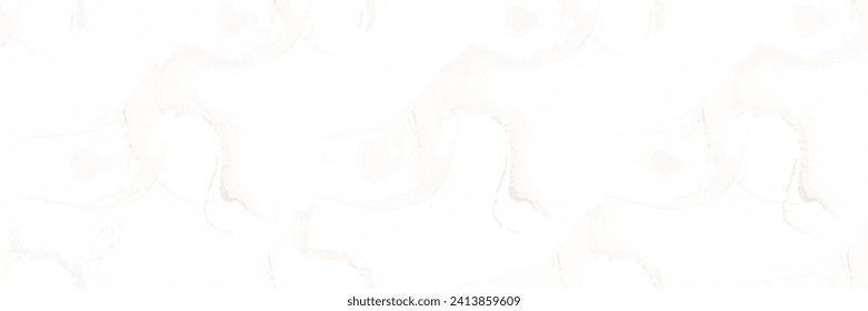 White Marble Texture. Beige Pale Slate. Light Seamless Background. Light Marble Watercolor. White Alcohol Ink Watercolor. Beige Water Color Splash Floor. Pale Vector Texture. Modern Seamless Template