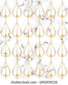 White marble texture with golden lines pattern. Background for designs banner, card, flyer, invitation, party, birthday, wedding, placard, save the date
