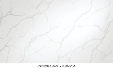 White marble texture with gray veins for background or design element