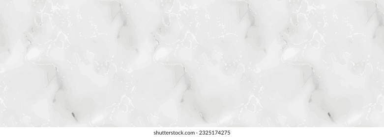 White Marble Texture. Grey Tile Floor. Light Marble Watercolor. Grey Vector Granite. Light Water Color Splash Stone. Modern Seamless Template. White Alcohol Ink Watercolor. Grey Gradient Background.