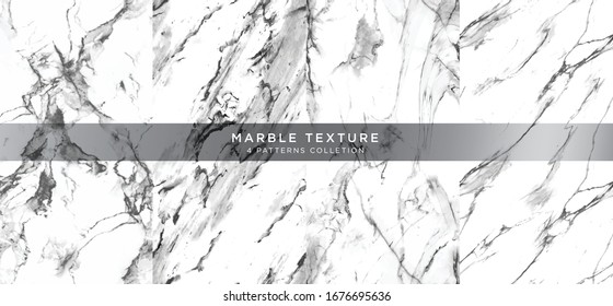 White marble texture with natural pattern for background or design art work.