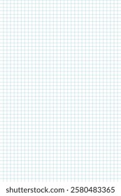 White Math Paper Sheet vector on white Background. Vector Illustration of Blank Math Paper Sheet. Eps 10