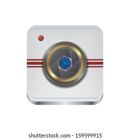 white media icon interface
