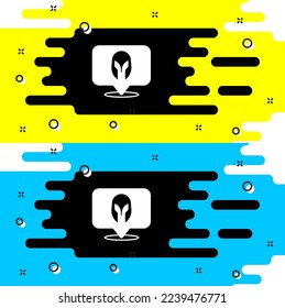 White Medieval iron helmet for head protection icon isolated on black background. Knight helmet.  Vector