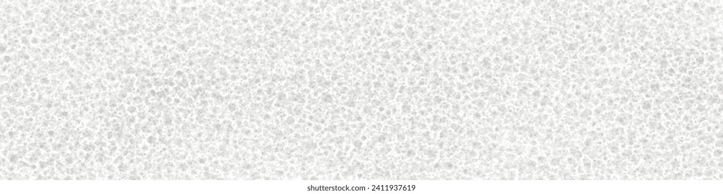 White melamine sponge or foam seamless pattern. Vector illustration. Synthetic material with bubble texture. Vinyl acetate sheet background. Bath cleanser or shower scrubber