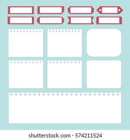 white memo pad