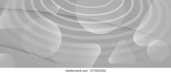 White Memphis Fluid Shapes. 3d Flow Lines Pattern. Vector Creative Background. Gray Futuristic Template. Memphis Fluid Shapes. Abstract Vibrant Elements. Wave Lines. Memphis Fluid Shapes.