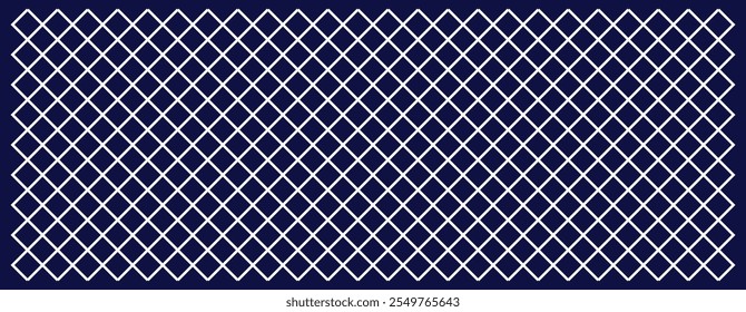 White metal grid pattern background. Blue metal grid pattern background. White cross grid pattern background.