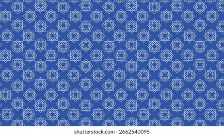 White and Metallic Gold Seamless Pattern with Small Geometric Shapes – Elegant Diamond and Star Vector Background for Wrapping, Wallpaper, and High-End Design