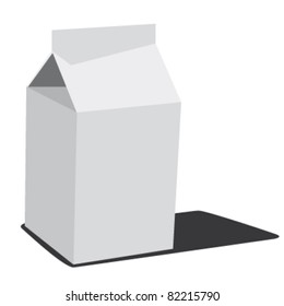 white milk box