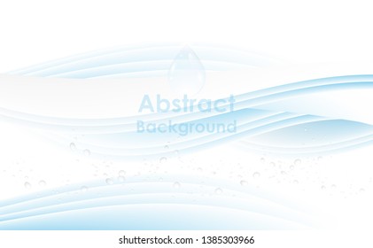 White milk cream drop with serum and vitamin. Vector for shampoo and soap product concept