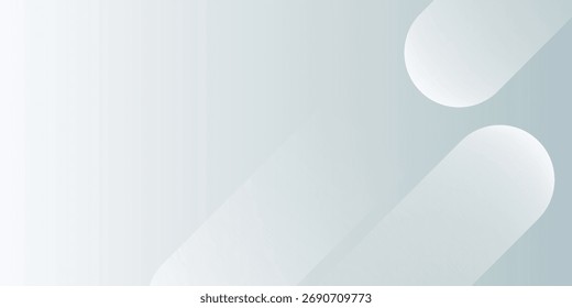 White Minimal Abstract Background. Modern shiny white diagonal rounded lines pattern. Minimal geometric. vector ilustration.