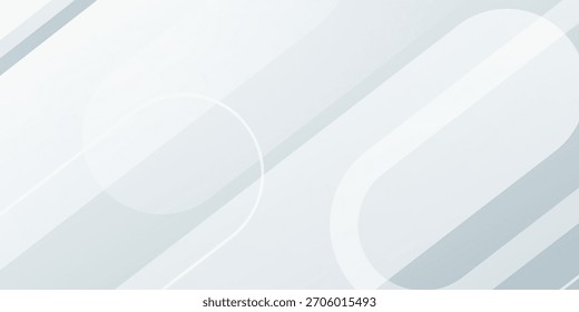 Fondo Abstractas mínimo blanco. Moderno patrón de líneas redondeadas diagonales blancas brillantes. Geométrica mínima.