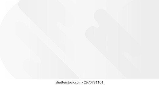 Fondo Abstractas mínimo blanco con Formas de gradiente suave. Ilustración vectorial