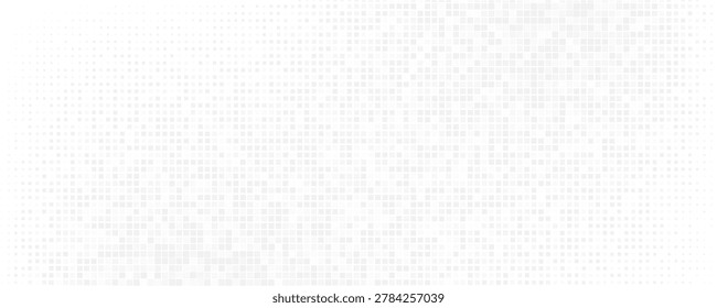 White Minimal Halftone Dot Pattern Background. Modern Trendy design in Vector Illustration