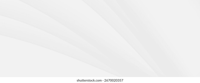 Branco um fundo abstrato minimalista com sombras de ventilação suaves.