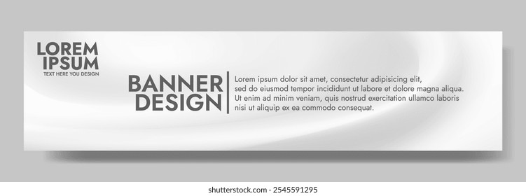 White Minimalist Abstract Background Template