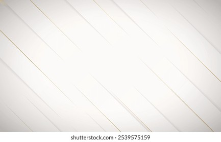 fundo minimalista branco e linhas de ouro de luxo