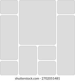 Fondo de patrón de Formas geométricas minimalistas blancas Imagen de stock