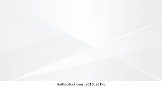 White minimalist and simple geometric shape abstract background. White vector presentation background for poster, banner, wallpaper, mockup.eps10