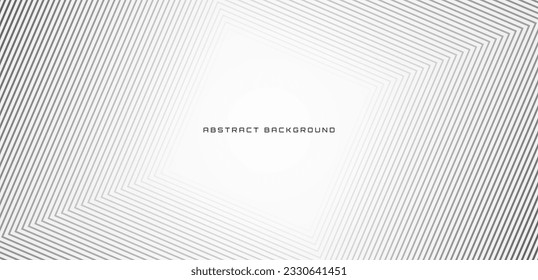 White minimalist techno abstract background overlap layer on bright space with stripes decoration. Modern graphic design element square style concept for banner, flyer, card, or brochure cover