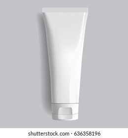 White mock up tube 