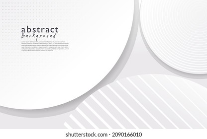 white modern abstract background design