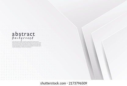 diseño de fondo abstracto moderno y blanco