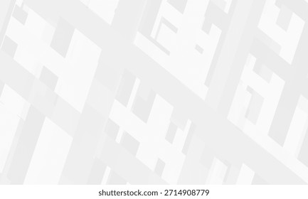Fondo abstracto moderno blanco con Formas geométricas diagonales. Ilustración vectorial