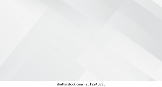 White modern abstract background. Dynamic shapes composition.