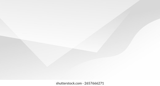 white modern abstract background with line shape over lap minimalist. graphic design artistic decoration