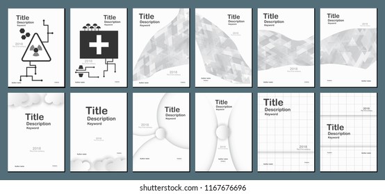 White modern abstract background with text space for web banner, cover, brochure, book and presentation.