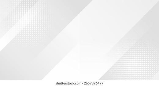Presentación de fondo de Vector abstracto moderno blanco