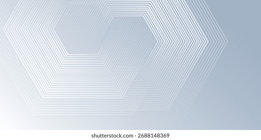 Fondo moderno blanco con textura hexagonal ondulada dinámica. conveniente para el Fondo de pantalla abstracto simple