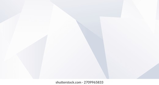 Fundo moderno branco. Ilustração abstrata. Triângulo polivalente baixo paramétrico abstrato