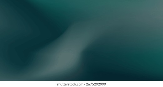 Gradiente borroso verde moderno blanco sobre fondo granulado oscuro, punto de luz brillante, espacio de copia. Eps 10
