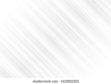 white modern stripe line background.Abstract Background white and gray gradient color background.Vector Illustration.