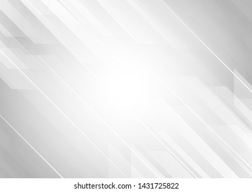 white modern stripe line background.Abstract Background white and gray gradient color background.Vector Illustration.