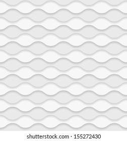 White modern wavy pattern