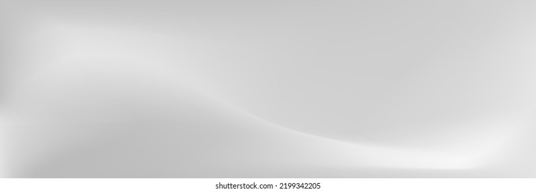 White Monochrom Gray Silver Sky Fluid Design Pic. Light Pastel Weather Blurry Liquid Gradient Mesh. Curve Flow Wavy Cloudy Cloud Gradient Background. Smog Metal Smoke Smooth Grey Water Wallpaper.