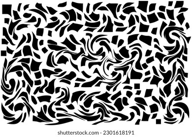 Fondo de prima blanco monocromático con manchas negras