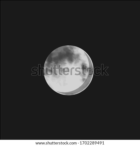 Similar – moonrise Nature Landscape