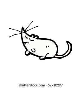 white mouse cartoon
