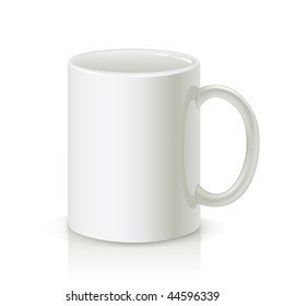 white mug