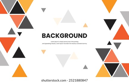 White Multi Color Background Abstract design Geometric Shape wave pattern, Presentation backdrop banner Vector