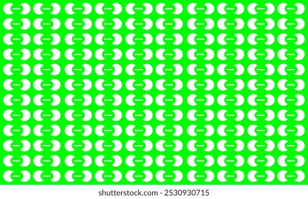 White, neon green seamless pattern background, design horizontal abstract texture. It is a customizable file.