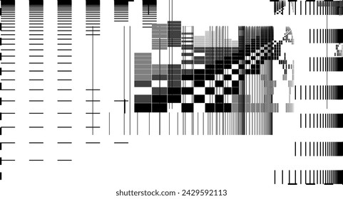 White noise pixel texture. Vector Illustration.