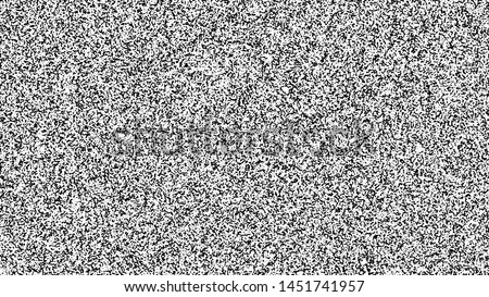 White noise texture. Static interference grunge vector background. TV screen no signal