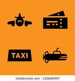 white, nuclear, blue and set icons set. Vector illustration for web and design